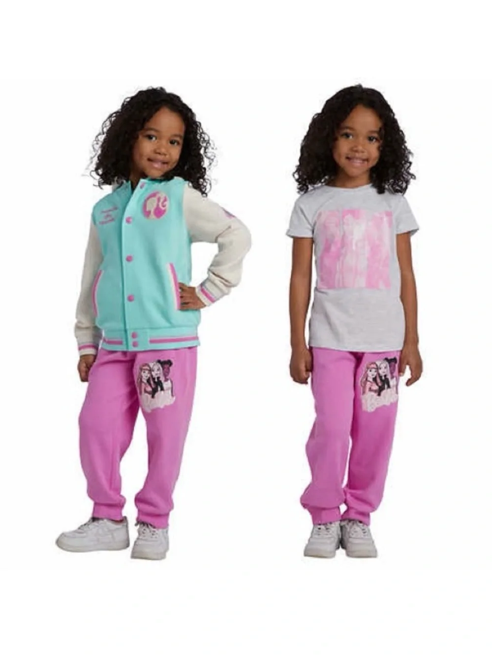 Bundle of Barbie Character  & Puma Kids' 3-piece Jacket Sets